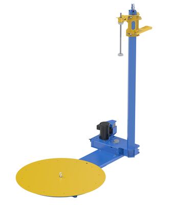 Steel Semi-Automatic Stretch Wrap Machine 50 In. Turntable Diameter 4,000 Lb. Capacity 